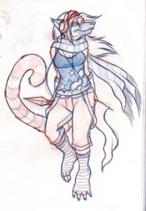 Rating: Safe Score: 0 Tags: anthro canid canine clothing dagger djmarmar e621 electronics felid female footwear headphones hybrid kunai legwear lemur mammal mauricia melee_weapon primate ring-tailed_lemur socks solo strepsirrhine tail toeless_footwear toeless_socks weapon User: bunchy7s