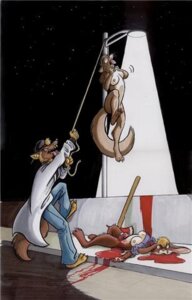 Rating: Explicit Score: 0 Tags: anthro asphyxiation axe barefoot blonde_hair blood bodily_fluids bottomless breasts canid canine canis choking clothed clothing coat crying decapitation disembowelment drjackal e621 erotic_asphyxiation feet female fox gore gore_focus group hair hanged jackal killing lab_coat lagomorph leporid low_res male mammal marker_(artwork) melee_weapon night nipples noose_grab nude rabbit roz_gibson severed_body_part severed_head sky snuff star starry_sky strangling street_lamp tail tears tongue tongue_out topwear traditional_media_(artwork) weapon User: bunchy7s