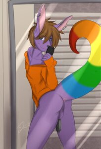 Rating: Explicit Score: 0 Tags: anthro anus backsack balls biped black_nose black_penis brown_hair butt danaroo digital_media_(artwork) e621 erection femboy fur genitals hair hi_res kangaroo looking_at_mirror looking_at_object macropod male mammal marsupial mirror mirror_selfie multicolored_body multicolored_fur multicolored_tail penis purple_body purple_fur rainbow_body rainbow_fur rainbow_tail reflection selfie shaded short_hair smile solo tail zeiro User: bunchy7s