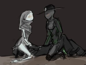 Rating: Explicit Score: 0 Tags: 1boy 2girls artist_request black_background black_skin blush breasts breasts_out carapacian closed_eyes clothing cunnilingus derp female hat headwear homestuck male midnight_crew ms_paint_adventures nipples open_mouth peregrine_mendicant rule34 snowman_(homestuck) source_request spades_slick straight the_felt threesome white_skin User: bunchy7s