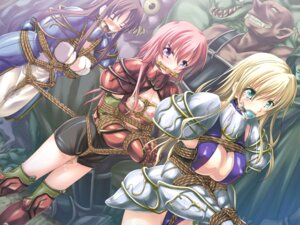Rating: Explicit Score: 0 Tags: 3girls aqua_eyes armor ball_gag bit_gag blonde_hair blush bondage bound breast_bondage breasts brown_hair center_opening cleavage clothing coffle crotch_rope defeated drool drooling female female_only femsub gag gagged game_cg gauntlets humiliation kamen_no_goumonshi long_hair monster multiple_females multiple_girls multiple_subs nipples open_mouth_gag party_wipe photoshop pink_hair public_humiliation purple_eyes pussy pussy_juice ring_gag rope rule34 saliva slave slave_raid source_request spoils_of_war tears tongue_clamp tongue_forced_out tongue_gag User: bunchy7s