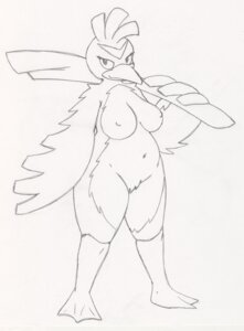Rating: Questionable Score: 0 Tags: 2012 3_toes anthro anthrofied avian avian_feet beak bedroom_eyes belly big_breasts bird black_and_white breasts curvy_figure deep_navel e621 eyelashes farfetch'd feather_hands feathered_wings feathers feet female food front_view full-length_portrait generation_1_pokemon hi_res holding_object hybridprojectalpha leek looking_at_viewer membrane_(anatomy) monochrome narrowed_eyes navel nintendo nipples non-mammal_breasts non-mammal_nipples onion pinup plant pokemon pokemon_(species) pokemorph portrait pose seductive sketch slightly_chubby solo thick_thighs toes traditional_media_(artwork) vegetable voluptuous webbed_feet wide_hips wings User: bunchy7s