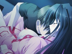 Rating: Explicit Score: 0 Tags: bed breast_sucking breasts closed_eyes female fingering game_cg koimomo pajamas rule34 tokisaka_hazuki User: bunchy7s