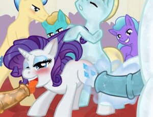 Rating: Explicit Score: 0 Tags: 2012 all_fours animal_genitalia animal_penis being_watched blue_eyes blush bodily_fluids crystal_pony_(mlp) cum cutie_mark doggystyle e621 earth_pony equid equine equine_genitalia equine_penis erection fellatio female feral friendship_is_magic from_behind_position gangbang genital_fluids genitals group group_sex hair hasbro horn horse licking looking_at_another male male/female mammal my_little_pony mythological_creature mythological_equine mythology naomiknight17 nude oral penetration penile penis penis_lick pony pulling_hair purple_hair quadruped rarity_(mlp) sex sketch tail tongue tongue_out touching_hair unicorn User: bunchy7s