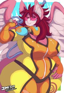 Rating: Safe Score: 0 Tags: ami_(yaita) anthro avian beak big_breasts biped breasts cleavage clothed clothing curvy_figure dedoarts e621 eyewear feathered_wings feathers female glasses gryphon gun looking_at_viewer mythological_avian mythological_creature mythology non-mammal_breasts ranged_weapon slightly_chubby solo standing tail thick_thighs tight_clothing voluptuous weapon wide_hips wings User: bunchy7s