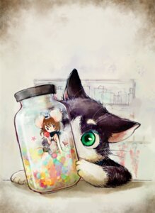 Rating: Safe Score: 0 Tags: ambiguous_gender animal_humanoid bottle bottomwear brown_hair candy chibi clothing container deko dessert digital_media_(artwork) digital_painting_(artwork) domestic_cat duo e621 felid feline felis female food green_eyes hair humanoid in_container mammal mammal_humanoid micro mouse mouse_humanoid murid murid_humanoid murine murine_humanoid painting_(artwork) rodent rodent_humanoid scarf shirt sitting skirt sleeveless_shirt topwear whiskers User: bunchy7s
