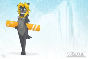 Rating: Explicit Score: 0 Tags: 2010 4_toes anthro biped breasts canid canine canis digital_media_(artwork) e621 feet female genitals helsy lafille mammal nipples nude scarf snow snowing solo tail toes vulva winter wolf User: bunchy7s