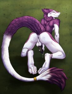 Rating: Explicit Score: 0 Tags: 2014 all_fours anatomically_correct anatomically_correct_genitalia anatomically_correct_penis anthro anus backsack balls black_penis bodily_fluids butt dripping e621 ear_piercing erection ethan_(teckly) fluffy fluffy_tail fur genital_fluids genitals industrial_piercing kaylii long_tail looking_at_viewer looking_back male mammal markings masturbation nude penile penile_masturbation penis piercing precum purple_body purple_fur raised_tail rear_view sergal sergal_penis simple_background solo stripes tail tapering_glans white_body white_fur User: bunchy7s