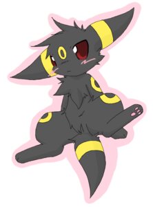 Rating: Questionable Score: 0 Tags: ambiguous_gender black_body black_fur blush chest_tuft digitigrade e621 eeveelution featureless_crotch feet feral fur generation_2_pokemon hindpaw markings navel nenenero nero_nagatsuki nintendo pawpads paws pink_pawpads pokemon pokemon_(species) red_eyes solo spread_legs spreading tail tuft umbreon User: bunchy7s