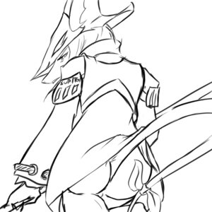 Rating: Questionable Score: 0 Tags: 1:1 anthro bottomless burmecian butt clothed clothing e621 female final_fantasy final_fantasy_ix freya_crescent mammal monochrome rodent sildre solo square_enix tail User: bunchy7s