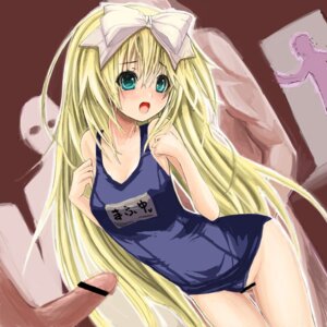 Rating: Explicit Score: 0 Tags: akinonasi blonde_hair blush bow breasts censored female green_eyes group_sex hairbow long_hair male nude one-piece_swimsuit open_mouth penis rule34 school_swimsuit seitokai_no_ichizon shiina_mafuyu swimsuit swimsuit_aside very_long_hair User: bunchy7s