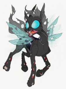 Rating: Safe Score: 0 Tags: 8-xenon-8 arthropod changeling_(mlp) drone_(mlp) e621 fangs feral friendship_is_magic hasbro insect_wings male my_little_pony nightmare_fuel open_mouth quadruped simple_background solo tail teeth white_background wings User: bunchy7s