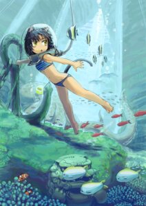 Rating: Questionable Score: 0 Tags: ambient_fish ambient_sealife anchor animal_humanoid aquatic armor blue_hair cat_humanoid clothing detailed_background diving e621 felid felid_humanoid feline feline_humanoid female fish group hair headgear helmet humanoid ike_(altitude_attitude) kurona_(neko_musume_michikusa_nikki) mammal mammal_humanoid neko_musume_michikusa_nikki sea seabed solo_focus tail underwater underwear water yellow_eyes User: bunchy7s