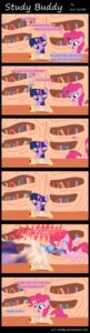 Rating: Safe Score: 0 Tags: 2013 absurd_res blue_eyes book bookshelf comic cutie_mark dialogue e621 earth_pony english_text equid equine evil-dec0y female flugelhorn friendship_is_magic fur furniture hair hasbro hi_res horn horse library mammal multicolored_hair my_little_pony mythological_creature mythological_equine mythology pinkie_pie_(mlp) pony purple_body purple_eyes purple_fur purple_hair reading scared text twilight_sparkle_(mlp) two_tone_hair unicorn url User: bunchy7s