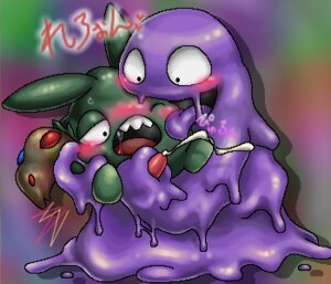 Rating: Explicit Score: 0 Tags: 1boy ambiguous_gender blush color cum goo grimer handjob interspecies kurobedamu male nude oral penis pokemon rule34 size_difference slime text trubbish User: bunchy7s