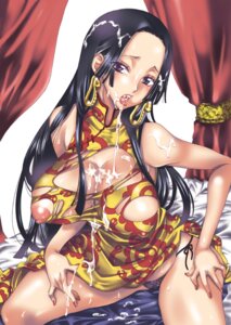 Rating: Explicit Score: 0 Tags: 1girls black-haired_female black_hair boa_hancock breasts bukkake china_dress chinese_clothes clothing cum cum_in_mouth cum_on_body cum_on_breasts cum_on_hair cum_on_tongue cum_on_upper_body curtains earrings female female_only jewelry long_hair nail_polish nipple_slip nipples one_piece panties purple_hair rule34 solo straight_hair torn_clothes underwear yu-ri_(kurione-sha) User: bunchy7s