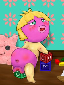 Rating: Explicit Score: 0 Tags: 3:4 anus block blush butt e621 female generation_2_pokemon genitals green_eyes humanoid improvised_sex_toy joe123123123 letter_block lips nintendo penetration pokemon pokemon_(species) smoochum solo toy_block vaginal vaginal_penetration vulva young young_female young_humanoid User: bunchy7s