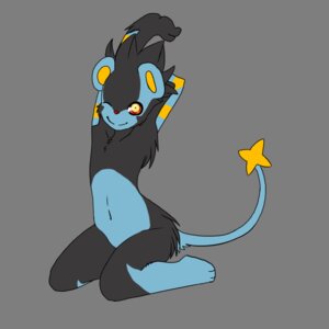 Rating: Safe Score: 0 Tags: 1:1 2011 alpha_channel anthro arkadius biped blue_body blue_fur e621 felid fur generation_4_pokemon kneeling looking_at_viewer luxray male mammal nintendo pokemon pokemon_(species) pokemorph red_sclera simple_background smile solo stretching tail transparent_background yellow_eyes User: bunchy7s