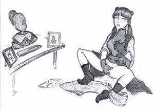Rating: Explicit Score: 0 Tags: 1girls avatar_legends avatar_the_last_airbender blush clothed_masturbation clothing female female_only fire_nation human mai_(avatar) masturbation rule34 solo straight_hair styxx User: bunchy7s