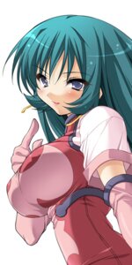 Rating: Questionable Score: 0 Tags: 1girls aqua_hair breasts female grey_eyes kotona_elegance large_breasts rule34 solo sorimura_youji zoids zoids_genesis User: bunchy7s