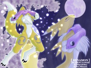 Rating: Safe Score: 0 Tags: 2002 4:3 anthro armwear bandai_namco bridal_gauntlets canid canine chest_tuft claws clothing countershading digimon digimon_(species) e621 elbow_gloves eyes_closed facial_markings featureless_crotch female fur gloves handwear head_markings kohto_minami mammal markings moon mostly_nude multicolored_body multicolored_fur night raised_tail renamon simple_background solo tail toony tuft two_tone_body two_tone_fur wallpaper white_body white_fur yellow_body yellow_fur yin_yang User: bunchy7s