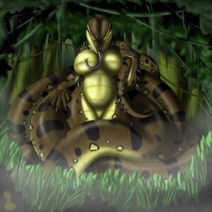 Rating: Questionable Score: 0 Tags: 1:1 anaconda anthro boa_(snake) boinae breasts claws e621 featureless_breasts female forked_tongue grass long_tongue looking_at_viewer nateday non-mammal_breasts plant purple_tongue reptile scalie sin_slithertongue smile snake solo spikes tongue tongue_out wide_hips yellow_eyes User: bunchy7s