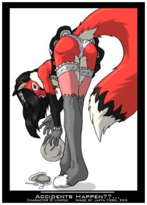 Rating: Questionable Score: 0 Tags: anthro bent_over biped canid canine clothing e621 female fox jaffa_ferel legwear looking_at_viewer maid_uniform mammal panties raised_tail solo standing stockings tail underwear uniform User: bunchy7s Rating: Questionable Score: 0 Tags: anthro bent_over biped canid canine clothing e621 female fox jaffa_ferel legwear looking_at_viewer maid_uniform mammal panties raised_tail solo standing stockings tail underwear uniform User: bunchy7s
