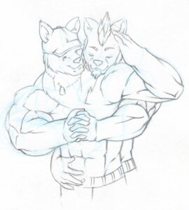 Rating: Safe Score: 0 Tags: anthro black_and_white canid canine canis duo e621 eyes_closed grin male male/male mammal monochrome muscular sketch smile standing tkc2021 wolf User: bunchy7s Rating: Safe Score: 0 Tags: anthro black_and_white canid canine canis duo e621 eyes_closed grin male male/male mammal monochrome muscular sketch smile standing tkc2021 wolf User: bunchy7s