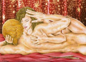 Rating: Questionable Score: 0 Tags: 1boy 1girls arm_scar background bed bed_curtains completely_nude curtain duo fantasy female freckles gryffindor hair half-closed_eyes hand_on_head harry_potter head_grab hermione_granger hugging human human_only imminent_kiss light-skinned_female light-skinned_male light_skin lillywmw lipstick long_hair lying magic_user male medium_hair nude nude_female nude_male on_bed on_side parted_lips red_hair ron_weasley rule34 scar straight teeth wand witch_(harry_potter) wizard User: bunchy7s