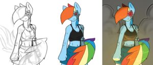 Rating: Safe Score: 0 Tags: 2013 anthro anthrofied blue_body blue_fur clothing copymirror cybernetics cyborg e621 equid equine female friendship_is_magic fur glowing glowing_eyes hair hasbro hi_res horse inking machine mammal multicolored_hair my_little_pony pony progression rainbow_dash_(mlp) rainbow_hair sketch solo User: bunchy7s