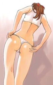Rating: Questionable Score: 0 Tags: adjusting_panties ass asuka_langley_sohryu back bare_shoulders bra brown_hair dutch_angle female female_only from_behind hair human long_hair midriff neon_genesis_evangelion panties red_hair rule34 shadow solo tank_top thong underwear white_panties User: bunchy7s