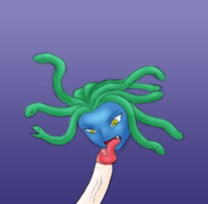 Rating: Explicit Score: 0 Tags: 1boy 1girls blue_skin castlevania castlevania:_symphony_of_the_night disembodied_head dracula_x female gradient_background greek_mythology konami licking_penis male medusa medusa_head penis public_domain rule34 tagme User: bunchy7s