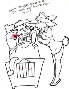 Rating: Safe Score: 0 Tags: anthro bed biped blush breasts clothing domestic_cat duo e621 ears_down english_text felid feline felis female furniture ill lagomorph leporid male mammal monochrome nurse nurse_clothing nurse_uniform patient pivoted_ears rabbit scientific_instrument simple_background text thermometer uniform unknown_artist weather_instrument white_background User: bunchy7s Rating: Safe Score: 0 Tags: anthro bed biped blush breasts clothing domestic_cat duo e621 ears_down english_text felid feline felis female furniture ill lagomorph leporid male mammal monochrome nurse nurse_clothing nurse_uniform patient pivoted_ears rabbit scientific_instrument simple_background text thermometer uniform unknown_artist weather_instrument white_background User: bunchy7s