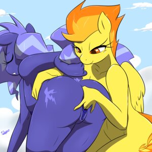 Rating: Explicit Score: 0 Tags: 1:1 2013 anal anal_fingering anal_penetration anthro anthrofied bent_over blueball_blitz_(mlp) breasts butt cloud cutie_mark double_penetration duo e621 equid equine eyes_closed feathered_wings feathers female female/female fingering fingering_from_behind fingering_partner friendship_is_magic from_behind_position fur genitals hair hasbro horse looking_down mammal multicolored_hair my_little_pony mythological_creature mythological_equine mythology nipples nude orange_eyes outside pegasus penetration pony purple_body purple_fur purple_skin raised_tail sex shadowbolts_(mlp) sky skyscape slypon smile spitfire_(mlp) tail tail_grab taint_grab teeth thumb_in_ass two_tone_hair vaginal vaginal_fingering vaginal_penetration vulva wings wonderbolts_(mlp) yellow_body yellow_feathers yellow_fur yellow_skin User: bunchy7s