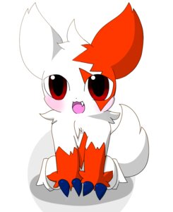 Rating: Safe Score: 0 Tags: ambiguous_gender anthro blush e621 fur generation_3_pokemon markings nintendo pokemon pokemon_(species) red_eyes red_markings simple_background solo tail teeth white_background white_body white_fur young young_ambiguous young_anthro zangoose 茜音アキ User: bunchy7s