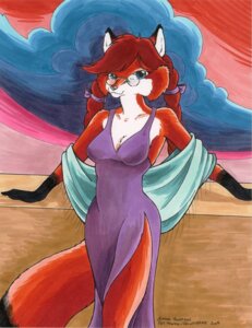 Rating: Safe Score: 0 Tags: accessory anthro bow_(feature) bow_accessory bow_ribbon breasts canid canine classy cleavage clothed clothing dress e621 evening_gown eyewear fatpanda female fox glasses gloves_(marking) hair_accessory hair_bow hair_ribbon mammal markings purple_clothing purple_dress red_fox ribbons side_slit side_slit_clothing side_slit_dress sky_rigdon slit_dress solo stole_(clothing) tail true_fox User: bunchy7s