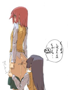 Rating: Explicit Score: 0 Tags: 2girls anilingus anus ass black_hair blush female from_behind hair hirose_sumire kneeling long_hair looking_back miyanaga_teru multiple_females multiple_girls no_panties oral red_hair rimjob rimming rule34 saki saliva saliva_trail sauser school_uniform simple_background skirt skirt_down skirt_tug sweater_vest text translation_request white_background yuri User: bunchy7s