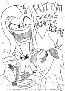 Rating: Safe Score: 0 Tags: arbok_(artist) black_and_white burger duo e621 english_text equid equine feathered_wings feathers female feral fluttershy_(mlp) food friendship_is_magic hasbro hi_res mammal monochrome my_little_pony mythological_creature mythological_equine mythology pegasus peta simple_background text white_background wings User: bunchy7s Rating: Safe Score: 0 Tags: arbok_(artist) black_and_white burger duo e621 english_text equid equine feathered_wings feathers female feral fluttershy_(mlp) food friendship_is_magic hasbro hi_res mammal monochrome my_little_pony mythological_creature mythological_equine mythology pegasus peta simple_background text white_background wings User: bunchy7s