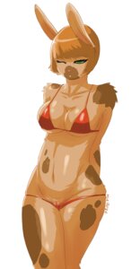 Rating: Explicit Score: 0 Tags: anthro big_breasts bikini breasts cleavage clothed clothing digital_media_(artwork) e621 female genitals green_eyes hands_behind_back lagomorph leporid mammal markings navel nipple_outline one_eye_closed pinup pose rabbit shaded simple_background skimpy solo swimwear tokifuji two-piece_swimsuit vulva white_background User: bunchy7s