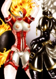 Rating: Explicit Score: 0 Tags: anthro bdsm breasts clothed clothing corset duo e621 felid feline female female/female fire genitals leather legwear lingerie liquidmark mammal nipple_piercing nipples piercing skimpy stockings topwear vulva User: bunchy7s