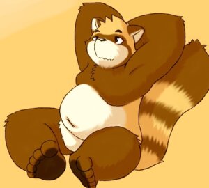 Rating: Safe Score: 0 Tags: 5_toes anthro armadirou arumadi_rou biped brown_eyes canid canine chest_tuft e621 feet fluffy fluffy_tail fur head_tuft hindpaw kemono male mammal moobs navel overweight overweight_anthro overweight_male paws raccoon_dog simple_background sitting smile solo tail tanuki toes tuft yellow_background User: bunchy7s