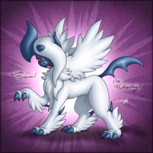 Rating: Safe Score: 0 Tags: 1:1 2013 abstract_background ambiguous_gender chest_tuft claws e621 english_text feathered_wings feathers feral fluffy forceswerwolf fur generation_6_pokemon hair mega_absol mega_evolution neck_tuft nintendo pokemon pokemon_(species) red_eyes simple_background solo text tuft white_body white_fur wings User: bunchy7s