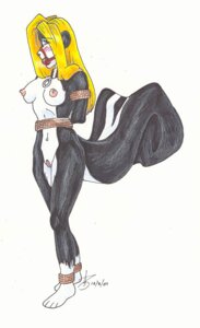 Rating: Explicit Score: 0 Tags: anthro ball_gag bdsm blonde_hair blush bondage bound carbonatedbeveragegirl e621 female gag gagged genitals hair halter harness harness_ball_gag harness_gag mammal mephitid muzzle_(object) nude rope skunk solo submissive submissive_female tail vulva User: bunchy7s