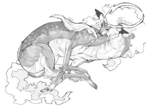 Rating: Questionable Score: 0 Tags: ambiguous_gender antlers bdsm bondage bound butt cloven_hooves deer e621 female feral greyscale hooves horn mammal monochrome quadruped shebeast simple_background solo submissive submissive_ambiguous tail what white_background User: bunchy7s