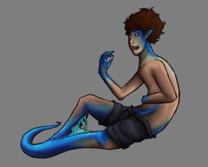 Rating: Questionable Score: 0 Tags: 5:4 alpha_channel apode blue_body blue_scales bottomwear claws clothing draconcopode e621 fangs legless limbs_merging male naga reptile scales scalie sepisnake serpentine shorts simple_background slime snake solo tail teeth transformation transparent_background User: bunchy7s