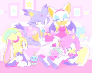 Rating: Safe Score: 0 Tags: alternate_costume amy_chao amy_rose anthro bat blaze_the_cat chao_(sonic) character_chao cheese_the_chao clothing clothing_swap cosplay cream_the_rabbit domestic_cat e621 eulipotyphlan felid feline felis female fur group heart_symbol hedgehog kekani lagomorph leporid male mammal pink_body pink_fur purple_body purple_fur rabbit rouge_the_bat sega smile sonic_the_hedgehog sonic_the_hedgehog_(series) thin_calves thin_legs thin_thighs white_body white_fur young young_female User: bunchy7s