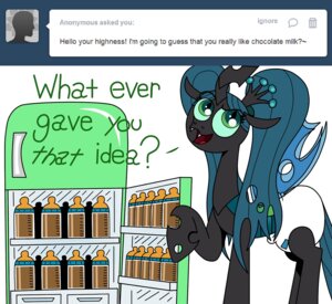 Rating: Questionable Score: 0 Tags: 2013 appliance arthropod bottle candy changeling_(mlp) chocolate chocolate_milk clothing container crinklebottomchrysalis dessert dialogue diaper e621 english_text eyes_closed fangs female feral flavored_milk food fridge friendship_is_magic green_eyes green_hair greeting hair hasbro hole_(anatomy) horn insect_wings kitchen_appliance milk my_little_pony pigtails queen_chrysalis_(mlp) simple_background solo source_request teeth text tumblr white_background white_diaper wings User: bunchy7s