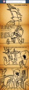 Rating: Safe Score: 0 Tags: absurd_res chimera comic crossed_arms cutie_mark derpy_hooves_(mlp) discord_(mlp) draconequus e621 english_text equid equine eyewear facial_hair feathered_wings feathers female feral friendship_is_magic hasbro hi_res horn male mammal membrane_(anatomy) membranous_wings monochrome mustache my_little_pony mythological_creature mythological_equine mythology pegasus quadruped sunglasses tail text tumblr unknown_artist wings User: bunchy7s