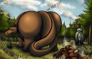 Rating: Explicit Score: 0 Tags: 2011 after_vore ambiguous_gender bad_end big_butt blue_sky bone bones_in_feces brontosaurus brown_body brown_butt brown_face brown_skin brown_tail butt cloud conifer dated day death detailed_background dinosaur diplodocid diplodocoid disposal e621 evergreen_tree fart feces feces_pile feral forest gloomthebat grass huge_butt long_neck long_snout looking_at_viewer looking_back looking_back_at_viewer monotone_body monotone_butt monotone_face monotone_skin monotone_tail nature outside plant prehistoric_species quadruped reptile saurischian sauropod sauropodomorph scalie scat_disposal signature skull sky snout solo tail tapering_tail time_machine time_travel tree vore year User: bunchy7s