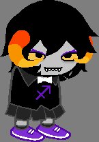 Rating: Safe Score: 0 Tags: alien alien_humanoid alpha_channel astrological_symbol bottomwear bow_(feature) bow_tie clothing digital_media_(artwork) e621 fan_character female homestuck horn horned_humanoid humanoid jaylen_vernix jayycario low_res ms_paint_adventures not_furry pixel_(artwork) sagittarius_(symbol) simple_background skirt solo symbol thumbnail transparent_background troll_(homestuck) western_zodiac western_zodiac_symbol User: bunchy7s